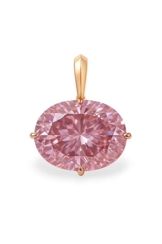 6.02ct Pink Diamond Torque Necklace