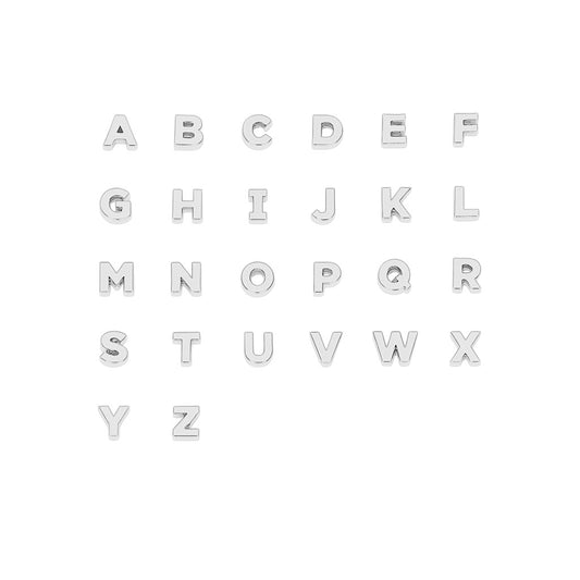 slider bangle alphabet charms