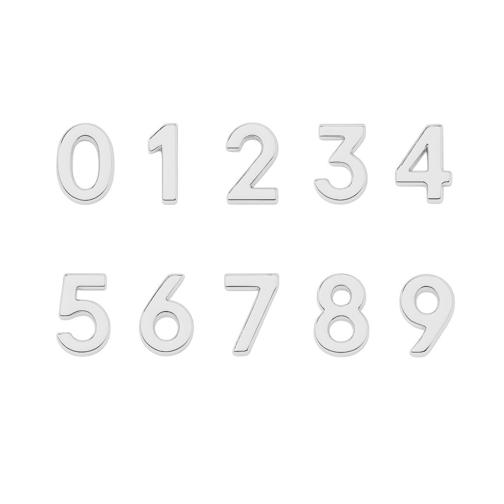slider bangle number charms
