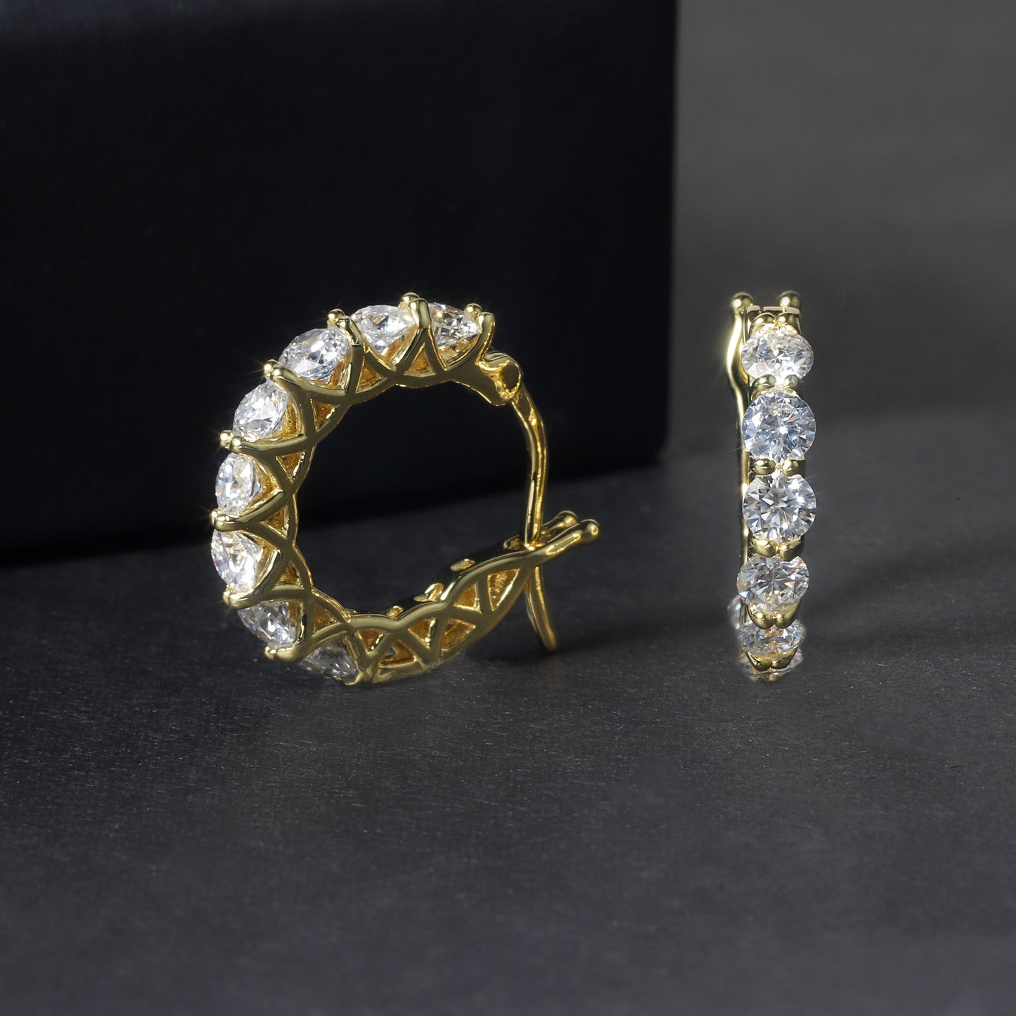 Minimal Metal Hoops