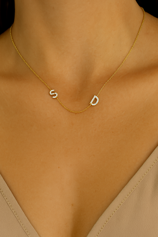 Mini Initials Necklace