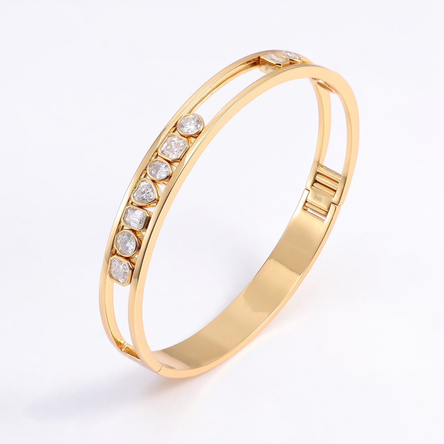 Personalised Floating Slider Bracelet