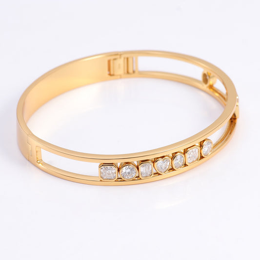 Personalised Floating Slider Bracelet