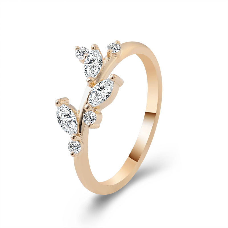 Ethereal Marquise Cut Moissanite Ring