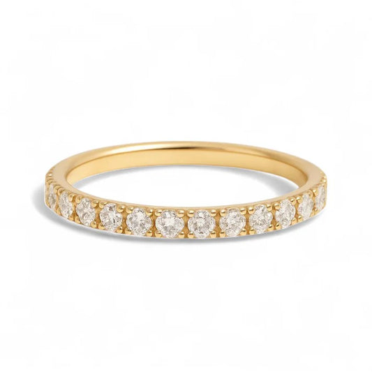 2 mm Silver Stacker Ring