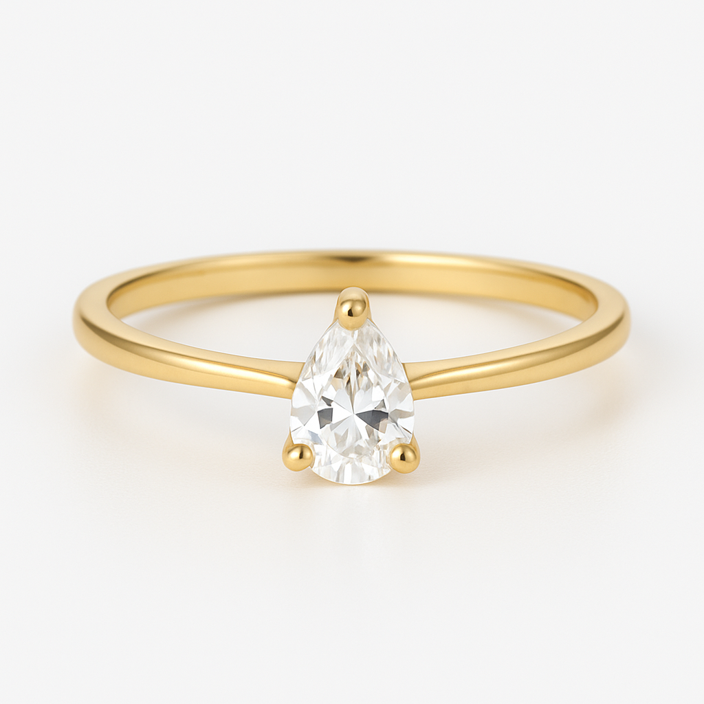 Petite Pear Ring