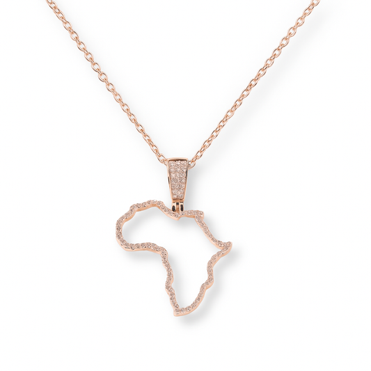 Map of Africa Necklace