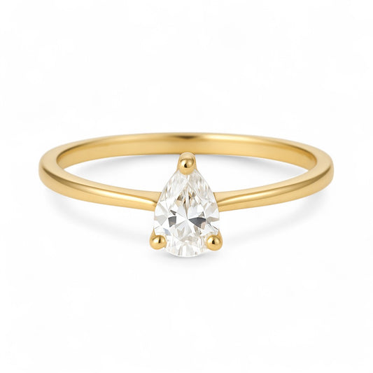 Petite Pear Ring