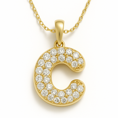 Personalised Initial Pendant Necklace