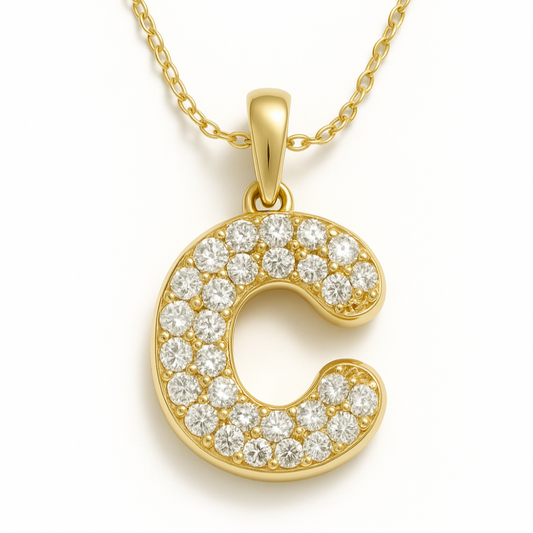 Personalised Initial Pendant Necklace