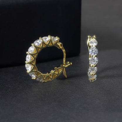 Minimal Metal Hoops