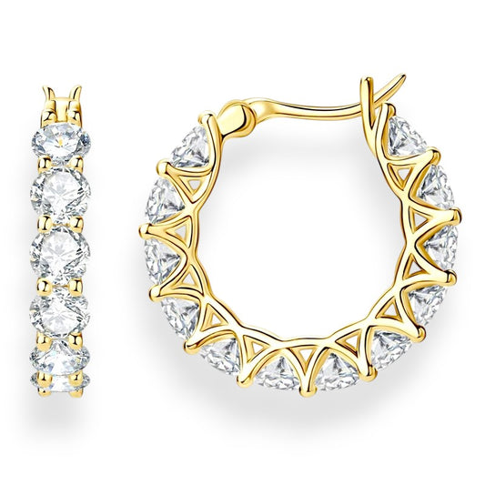 Minimal Metal Hoops