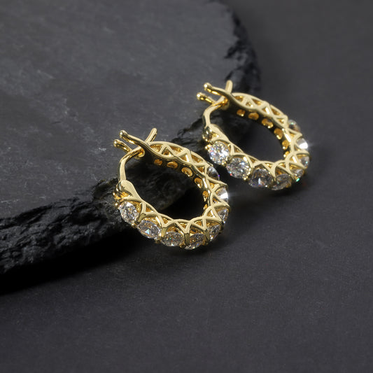 Minimal Metal Hoops