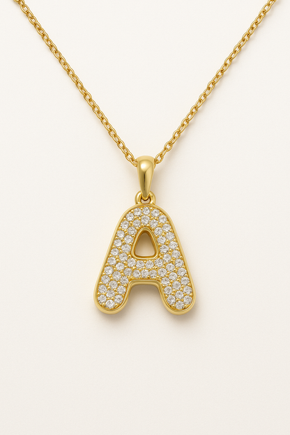 Personalised Initial Pendant Necklace
