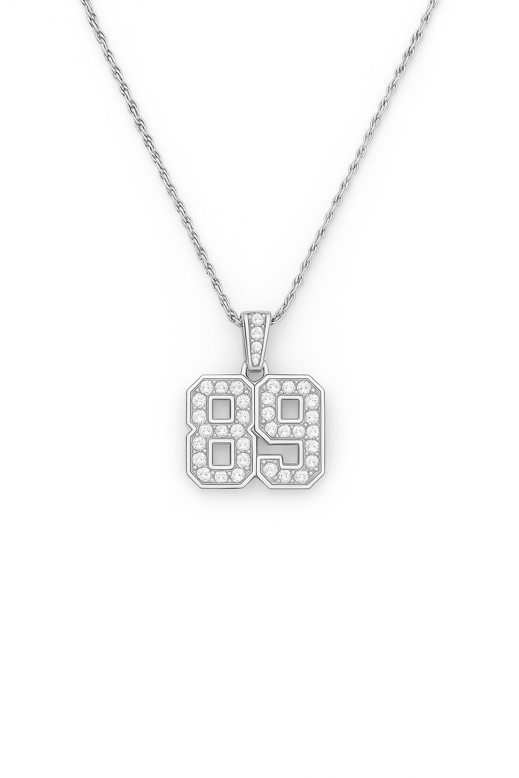 Personalised Number Pendant Necklace
