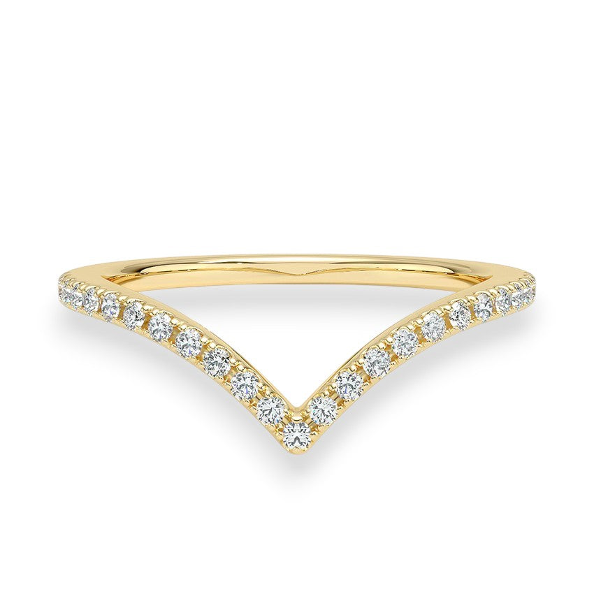 v shaped band