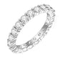3 mm Silver Eternity Band