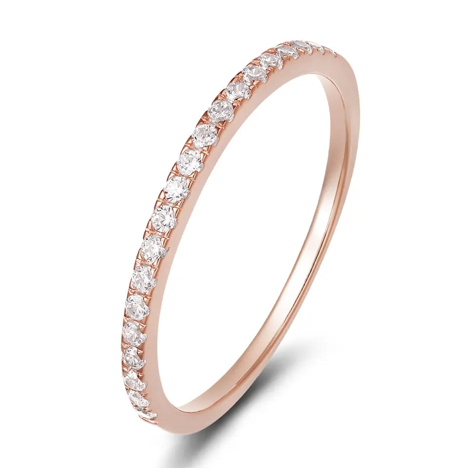 1.5 mm Silver Eternity Ring