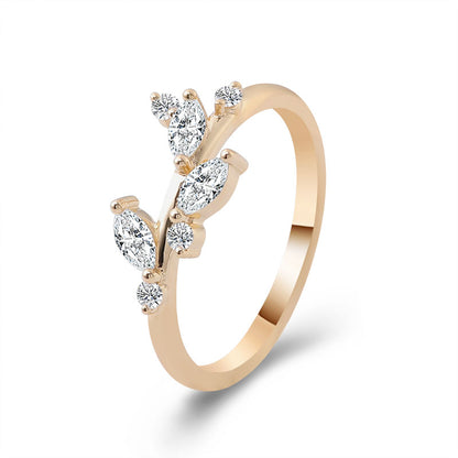 Ethereal Marquise Cut Moissanite Ring