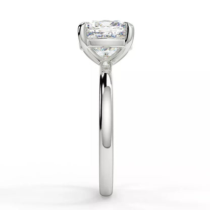 1.5 Carat tw Round Cut Moissanite Solitaire Ring