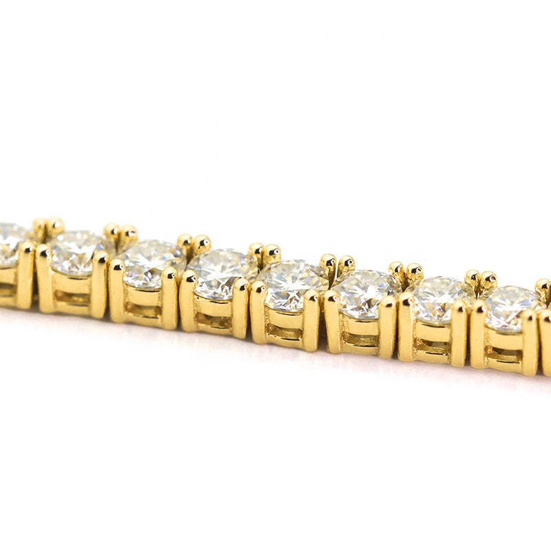 3 mm Tennis Bracelet in Gold