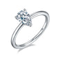 1 Carat Pear Cut Solitaire Ring